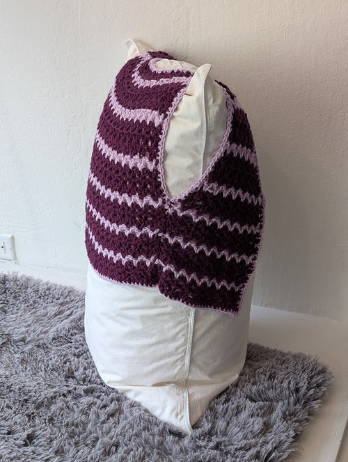 Crocheted Vest - Perfect for festivals or raves!