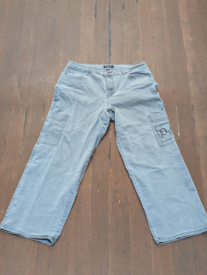 SPICED UP - "DYKE" Block Printed Cargo Pants